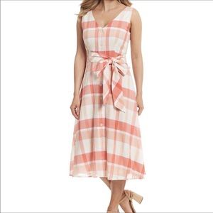 Alex Marie Reba Plaid Button Down Dress